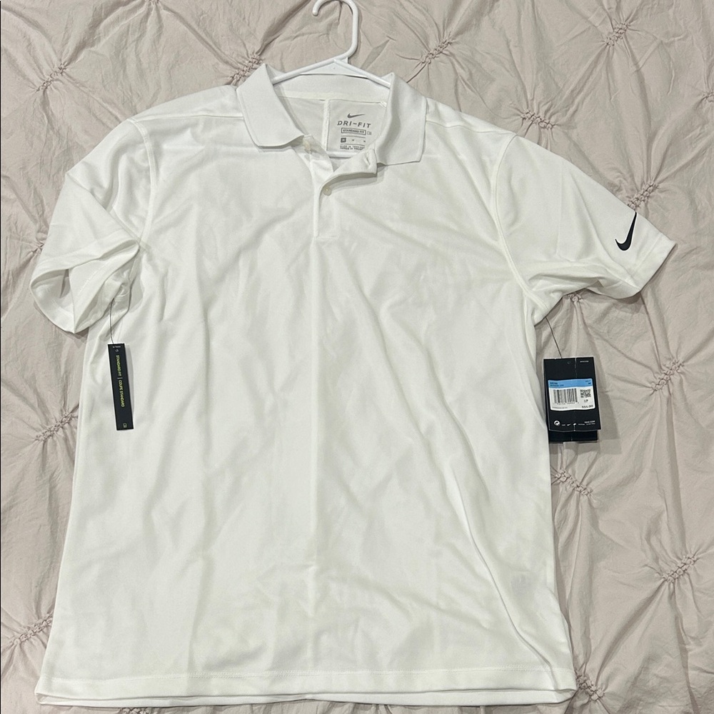 Nike Men's Classic White Polo Shirt